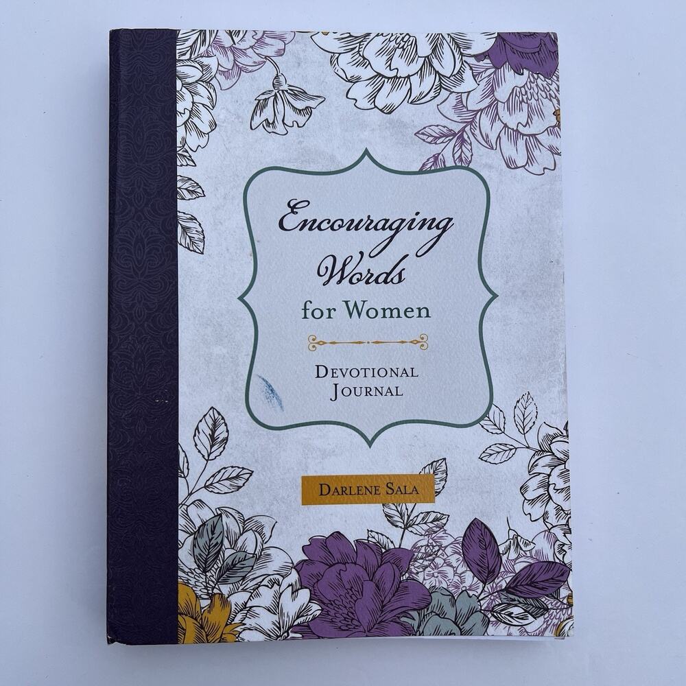 Encouraging Words for Women Devotional Journal Spiral Bound By Darlene Sala